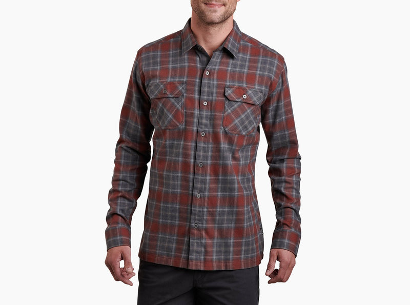 KÜHL Mens Dillingr Long Sleeve Flannel Shirt