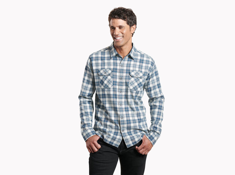 KÜHL Mens Dillingr Long Sleeve Flannel Shirt