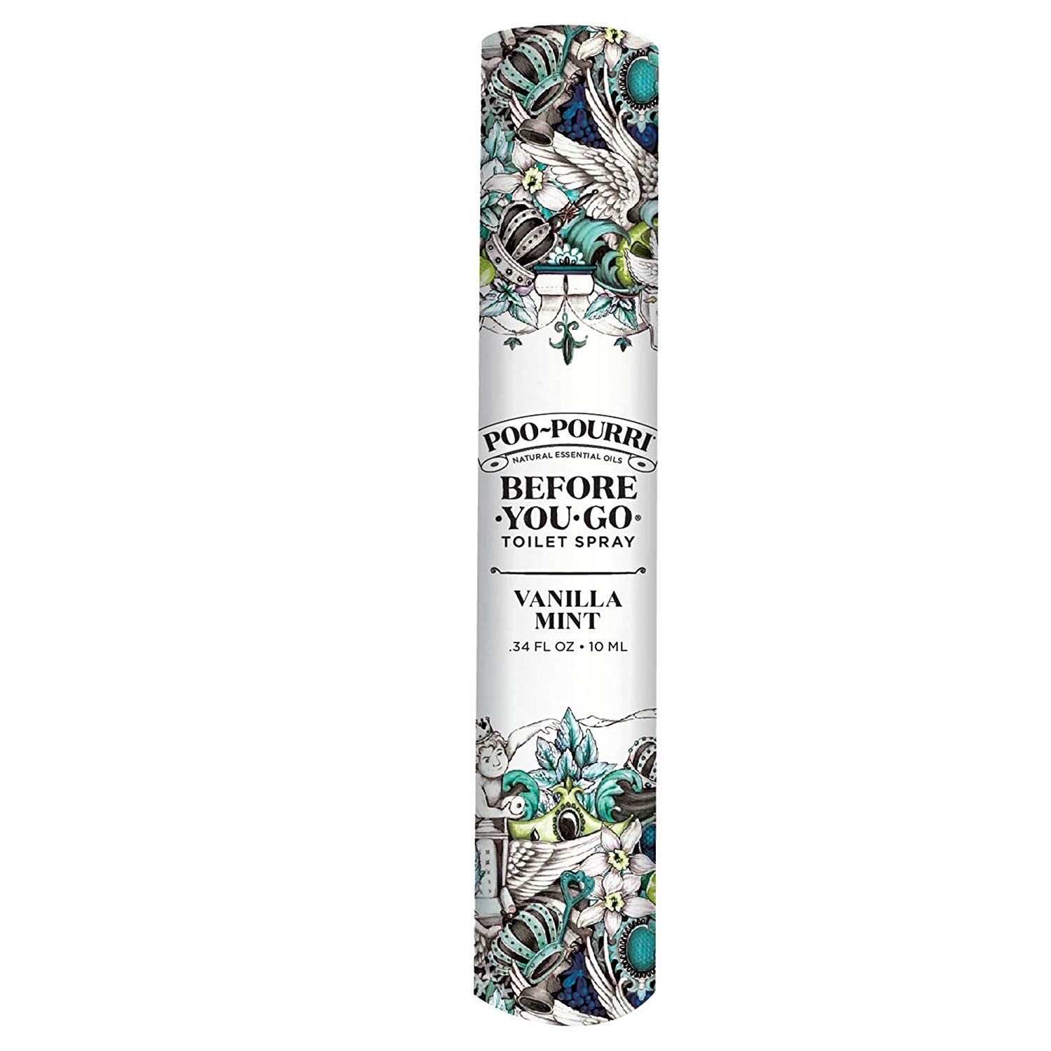 Poo~Pourri Before-You-Go Vanilla Mint Scent Toilet Spray - 0.34 oz.