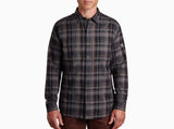 WOOL WRINKLE ROUND NECK LONG SLEEVE T-SHIRT(S Grey): Vintage