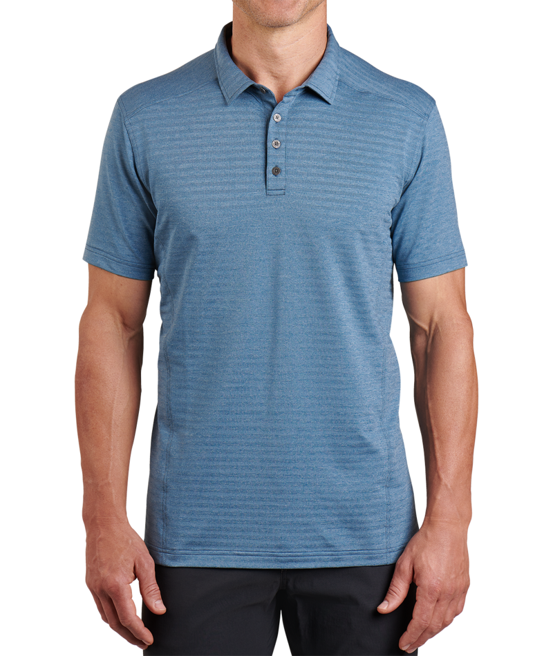 KÜHL Mens AirKuhl Short Sleeve Polo Shirt