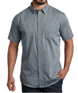KÜHL Mens Karib Stripe Short Sleeve Shirt