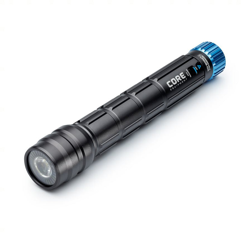 cree rechargeable flashlight Core 1500L Rechargeable Auto-Dimming Flashlight w/ USB Output – ShopCGX