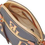 Dooney & Bourke Monogram Mini Domed Crossbody Handbag