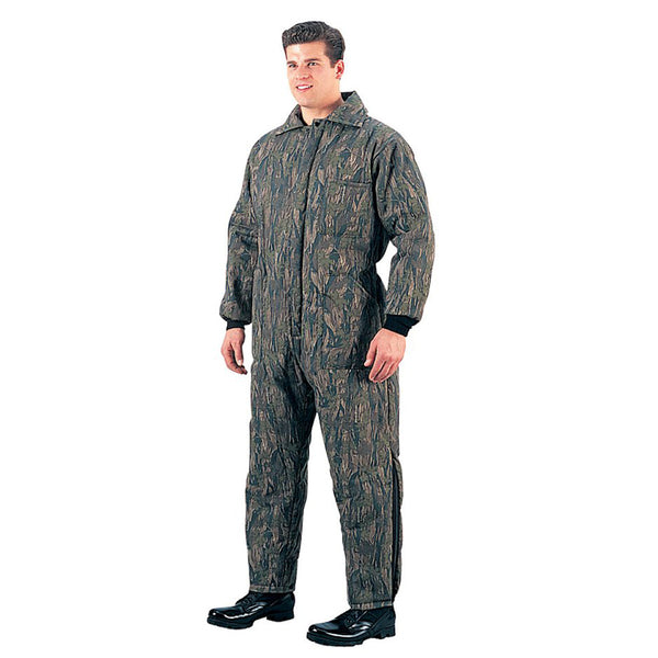 Rothco Mens Insulated Coveralls - Smokey Branch Camo - Size 3XL