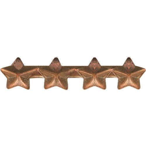 Vanguard Attach 3/16" Star 4 On A Bar Bronze