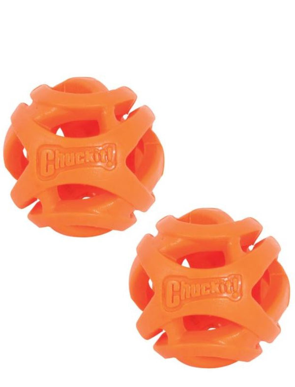 Chuckit! Breathe Right Fetch Ball - Size Medium - 2 Pack