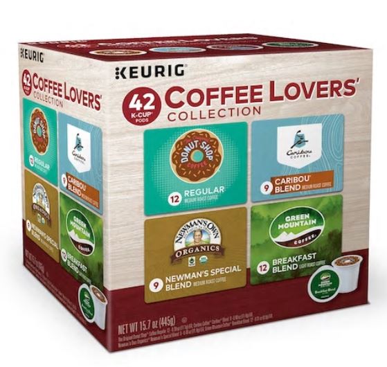 Keurig Coffee Lovers Variety Pack K-Cup Pods - 42 Count