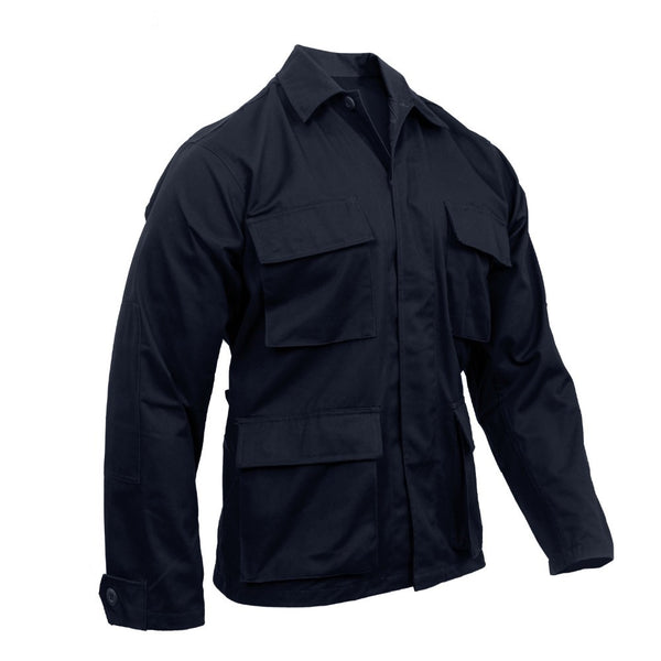 Rothco Mens Poly/Cotton Twill Solid BDU Long Sleeve Shirt