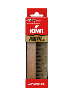 KIWI Horsehair Shoe Shine Brush