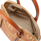 Dooney & Bourke Monogram Domed Satchel Handbag