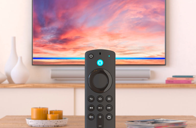 Custodia In Silicone Per Telecomando Alexa Fire TV Stick 4K/4K Max - Verde E Blu Antiscivolo - Foto 6