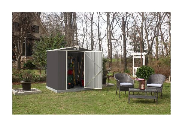 Arrow Storage Products EZEE Shed Steel Storage Shed - 6 x 5 ft.