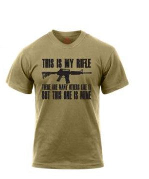 Rothco Mens "This Is My Rifle' T-Shirt - 2XL