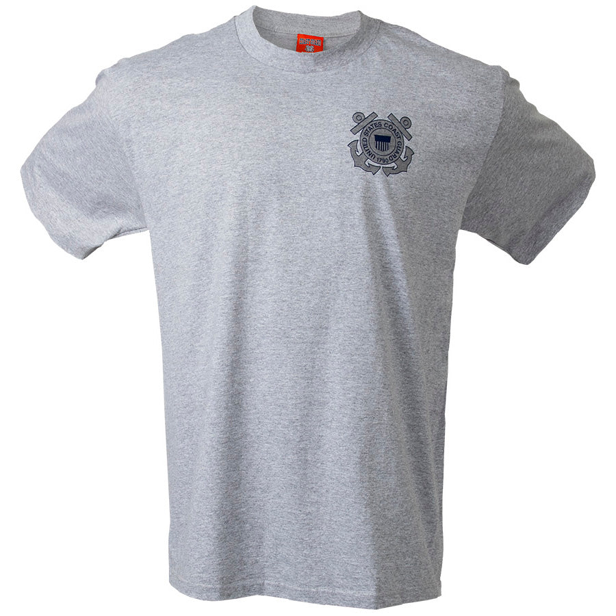 Coast Guard PT Basic T-Shirt - Gray