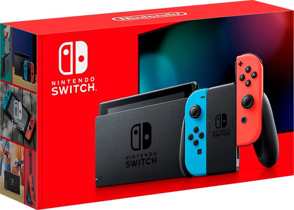 Nintendo Switch 32GB Console - Neon Red/Neon Blue Joy-Con