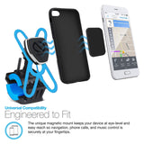 Naztech MagBuddy Universal Magnetic Cell Phone Holder Body Protective for Bikes, Motorcycle & Strollers