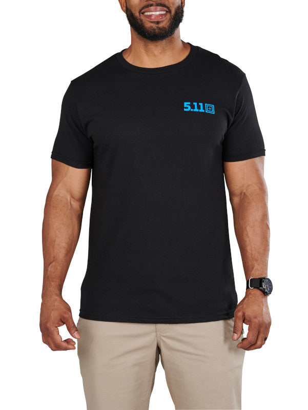 5.11 Mens St. Michael Stained Glass Short Sleeve T-Shirt