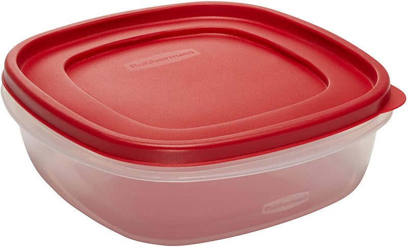 Rubbermaid Food Storage Easy Find Lid Square Container - 9 Cup