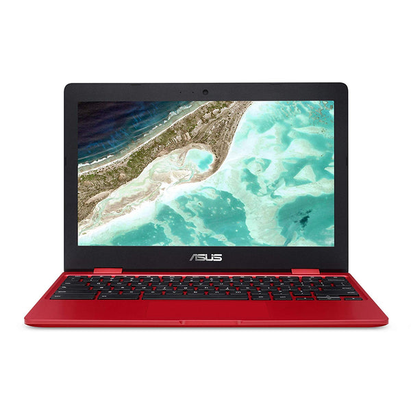 ASUS Red 11.6" Intel Celeron 4GB Memory 32GB eMMC Flash Memory Chromebook C223NA-DH02-RD