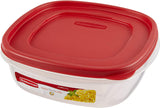 Rubbermaid Food Storage Easy Find Lid Square Container - 9 Cup