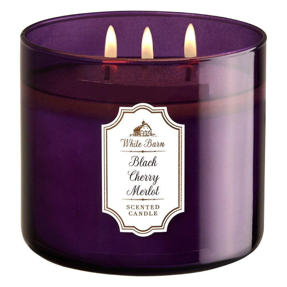 Bath & Body Works 3-Wick Candle - Black Cherry Merlot