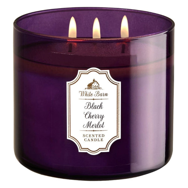 Bath & Body Works 3-Wick Candle - Black Cherry Merlot