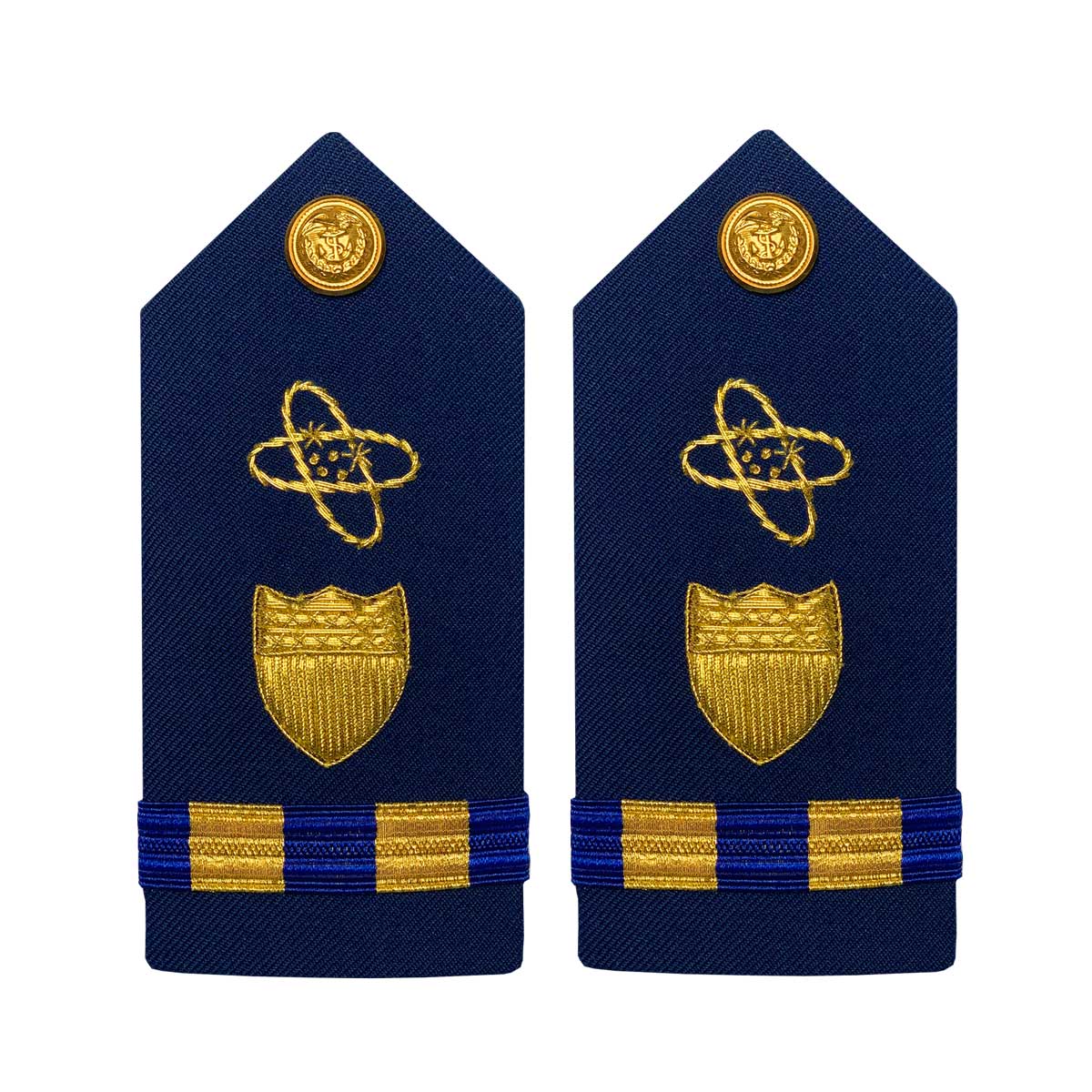 Vanguard Coast Guard Hard Female Shoulder Board: WO-2 ELECTRONICS