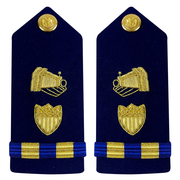 Vanguard Coast Guard Warrant Officer 2 Male Hard Shoulder Board: Public Information