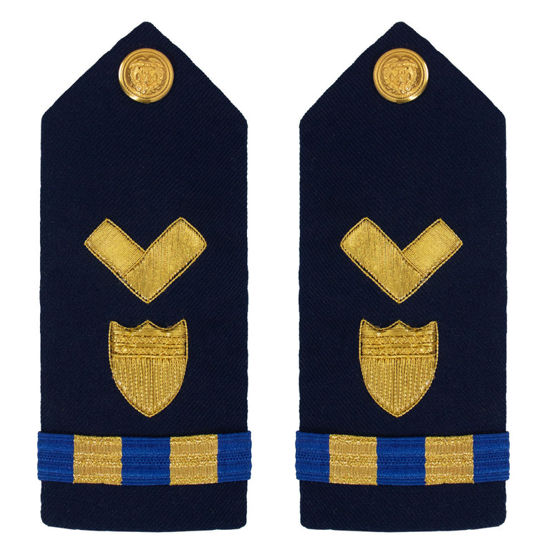 Vanguard Coast Guard Warrant Officer 2 Male Hard Shoulder Board: Material Maintenance
