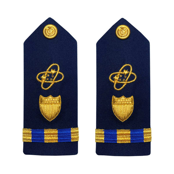 Vanguard Coast Guard Warrant Officer 3 Male Hard Shoulder Board: Electronics