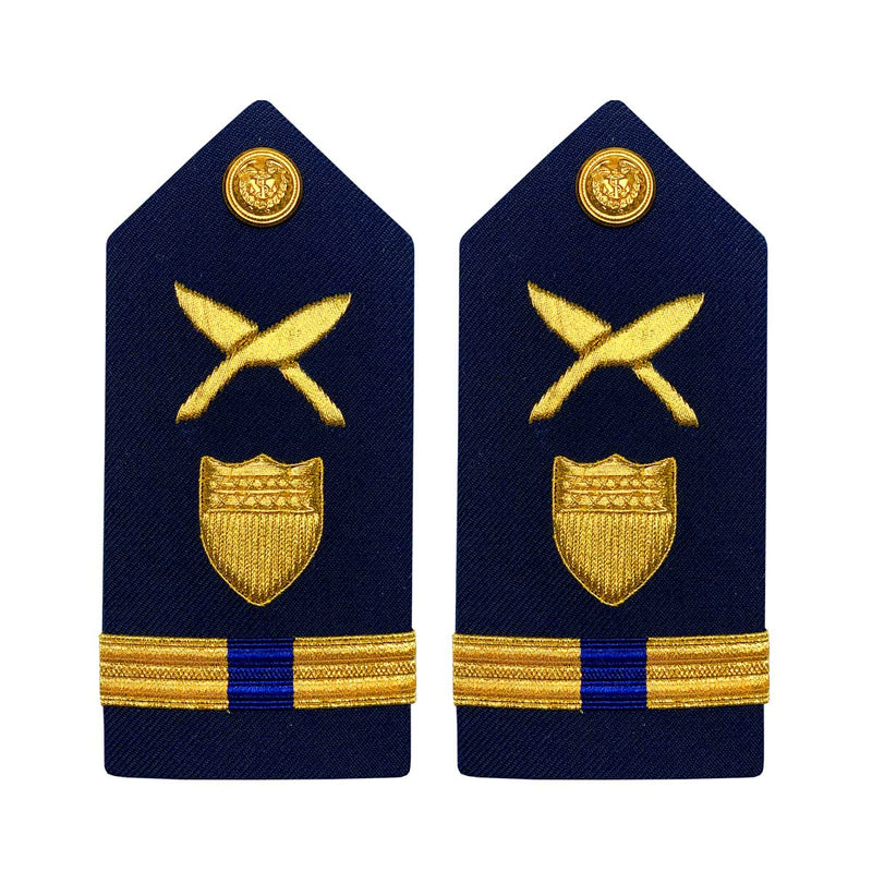 Vanguard Coast Guard Shoulder Board: Warrant Officer 3 Intelligence