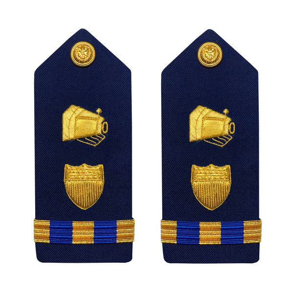 Vanguard Coast Guard Warrant Officer 3 Male Hard Shoulder Board: Public Information