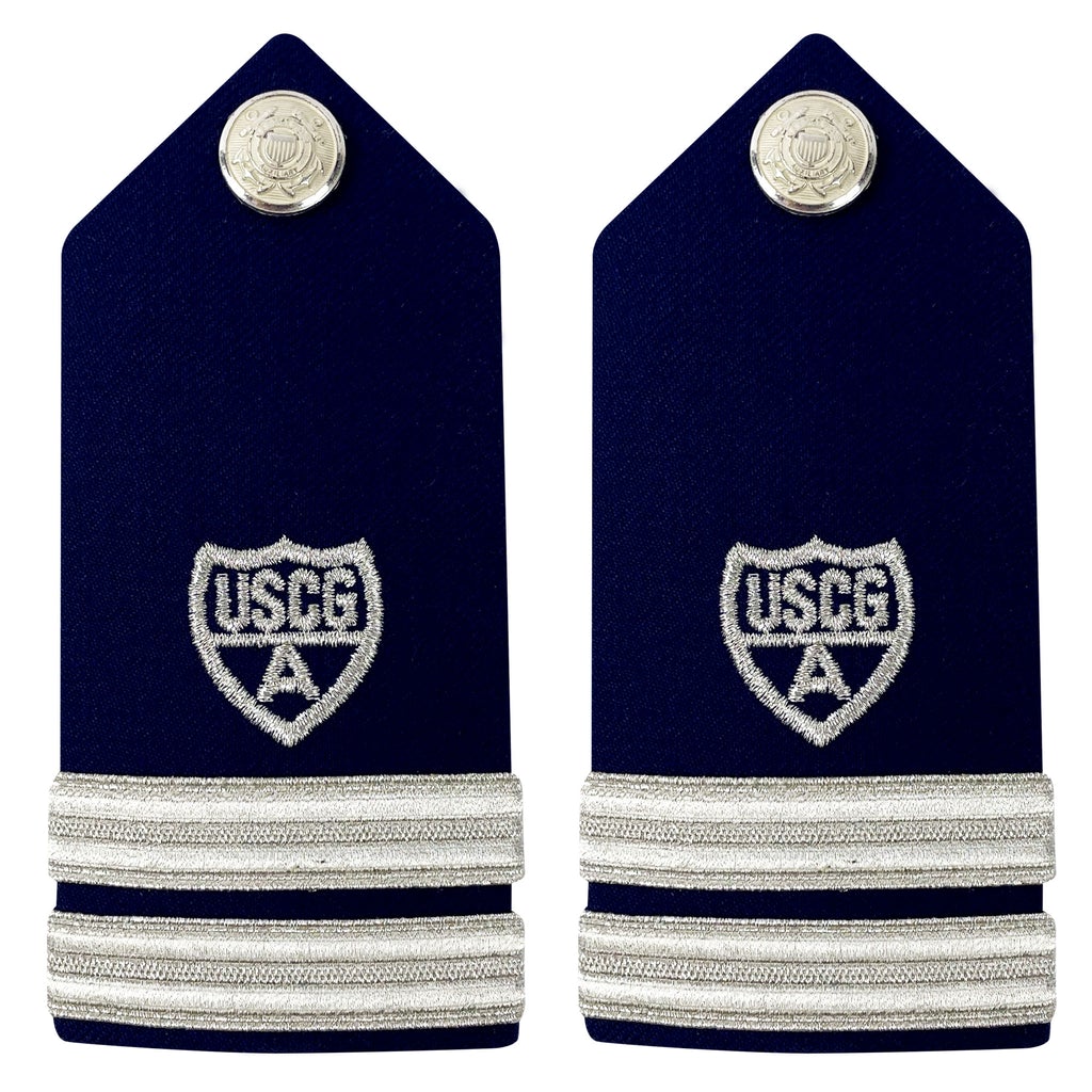 Vanguard CG Aux Male Hard Shoulder Board Silver A (LT) FC