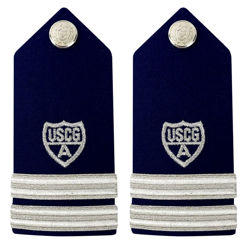 Vanguard CG Aux Male Hard Shoulder Board Silver A (LT) FC