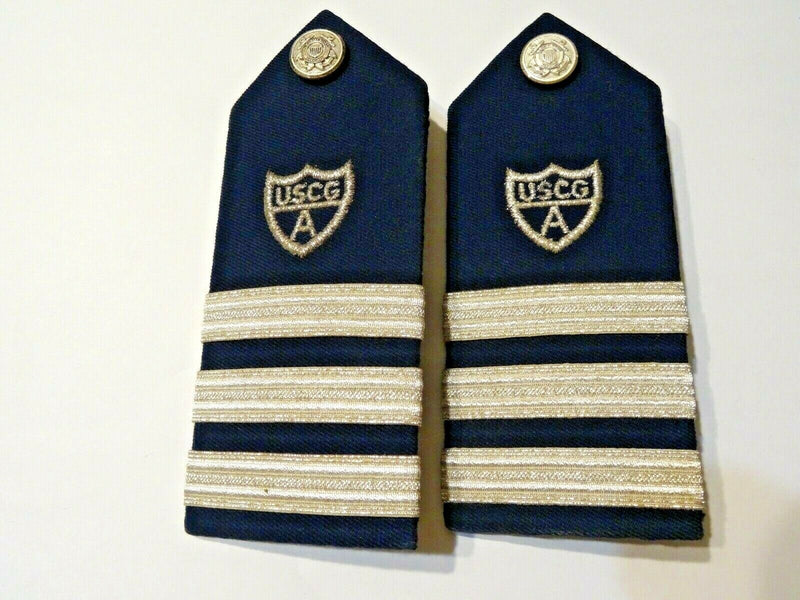 Vanguard CG Aux Male Hard Shoulder Board Silver A CDR DCP