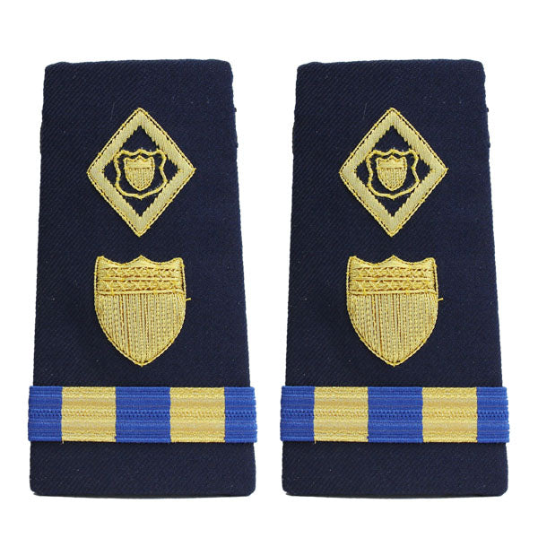 Vanguard CG Enhanced Shoulder Board Male WO-2 Maritime Law Enforcement