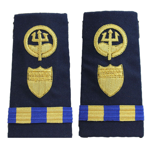 Vanguard CG Enhanced Shoulder Board Male WO-2 Marine Safety