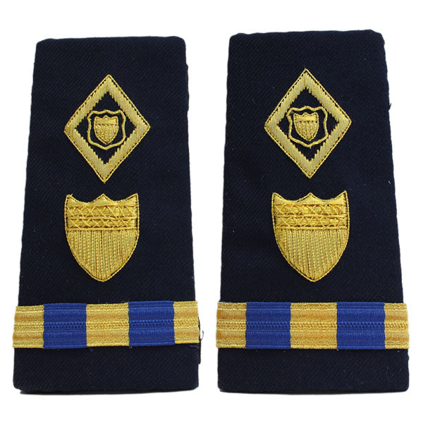 Vanguard CG Enhanced Shoulder Board Male WO-3 Maritime Law Enforcement