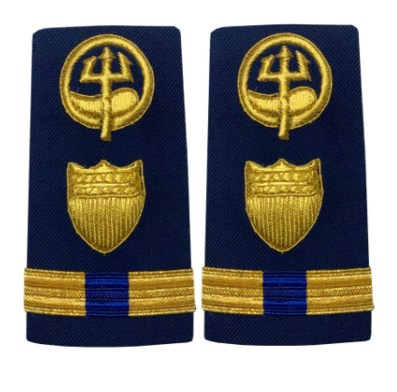 Vanguard CG Enhanced Shoulder Board Female WO-4 Marine Safety Response