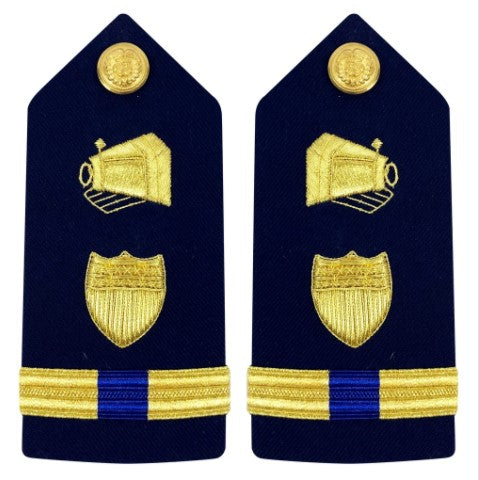 Vanguard Coast Guard Warrant Officer 4 Female Hard Shoulder Board: Public Information