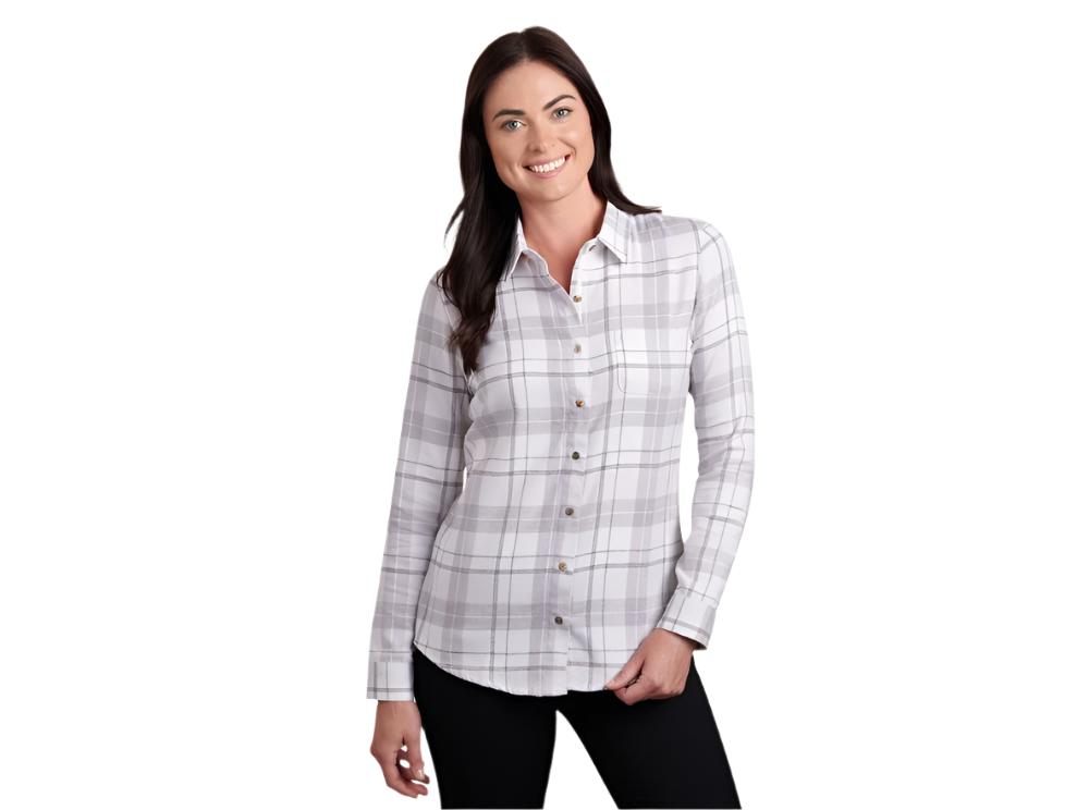 KÜHL Womens Kamila Long Sleeve Flannel Shirt