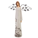 Evergreen 12" Nature's Promise Angel and Vine Ceramic Statuary
