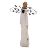 Evergreen 12" Nature's Promise Angel and Vine Ceramic Statuary