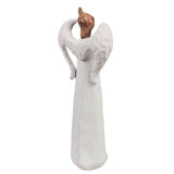 Evergreen 10.5" Winter's Bliss Ceramic Angel Holding Star