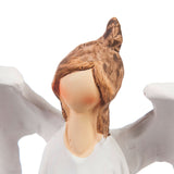 Evergreen 10.5" Winter's Bliss Ceramic Angel Holding Star