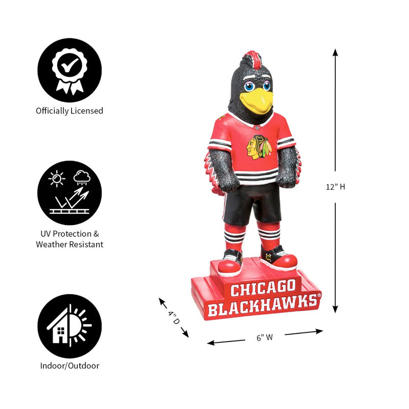 Team Sports America Chicago Blackhawks Mascot Statue