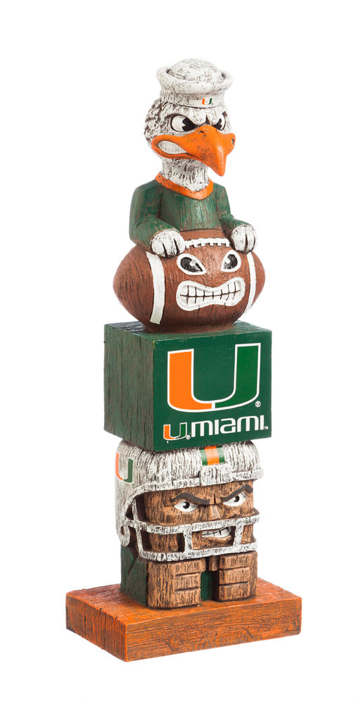 Team Sports America University of Miami Team Garden Statue