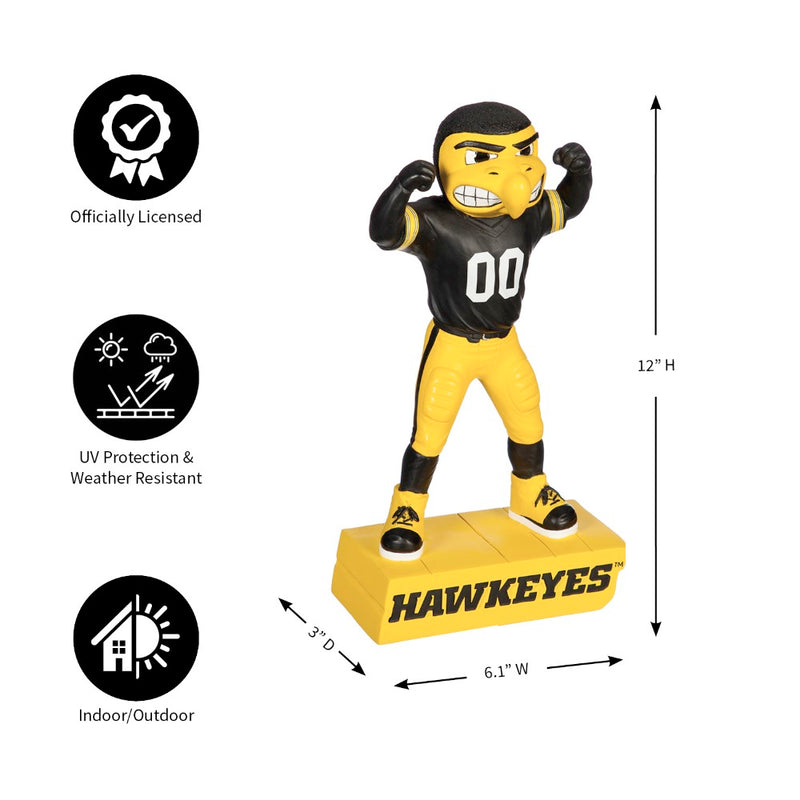 Team Sports America University of Iowa Mascot Statue