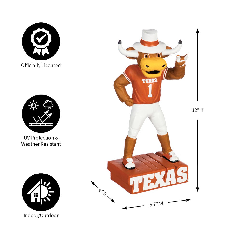 Team Sports America University of Texas Mascot Statue